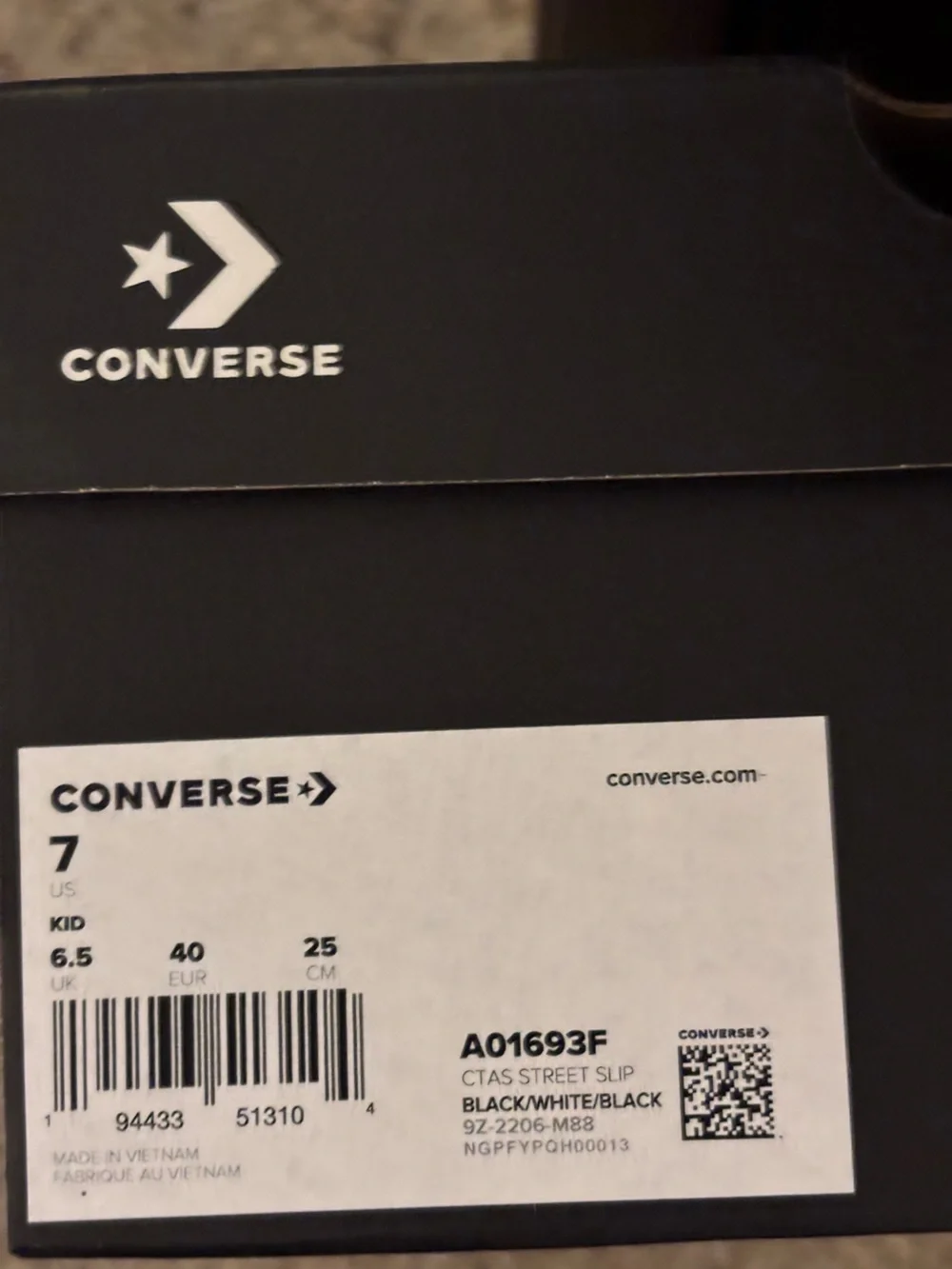 Converse new box